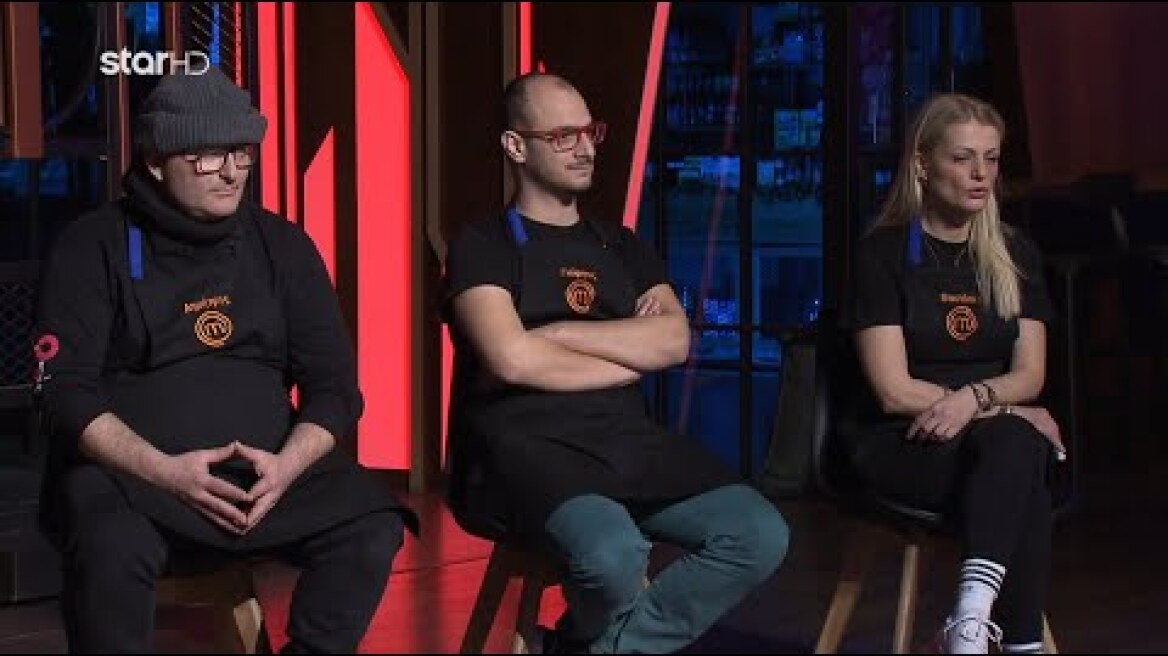 MasterChef 2022 | Δημήτρης, Βασιλική, Γιώργος - Δείτε ποιος αποχώρησε!