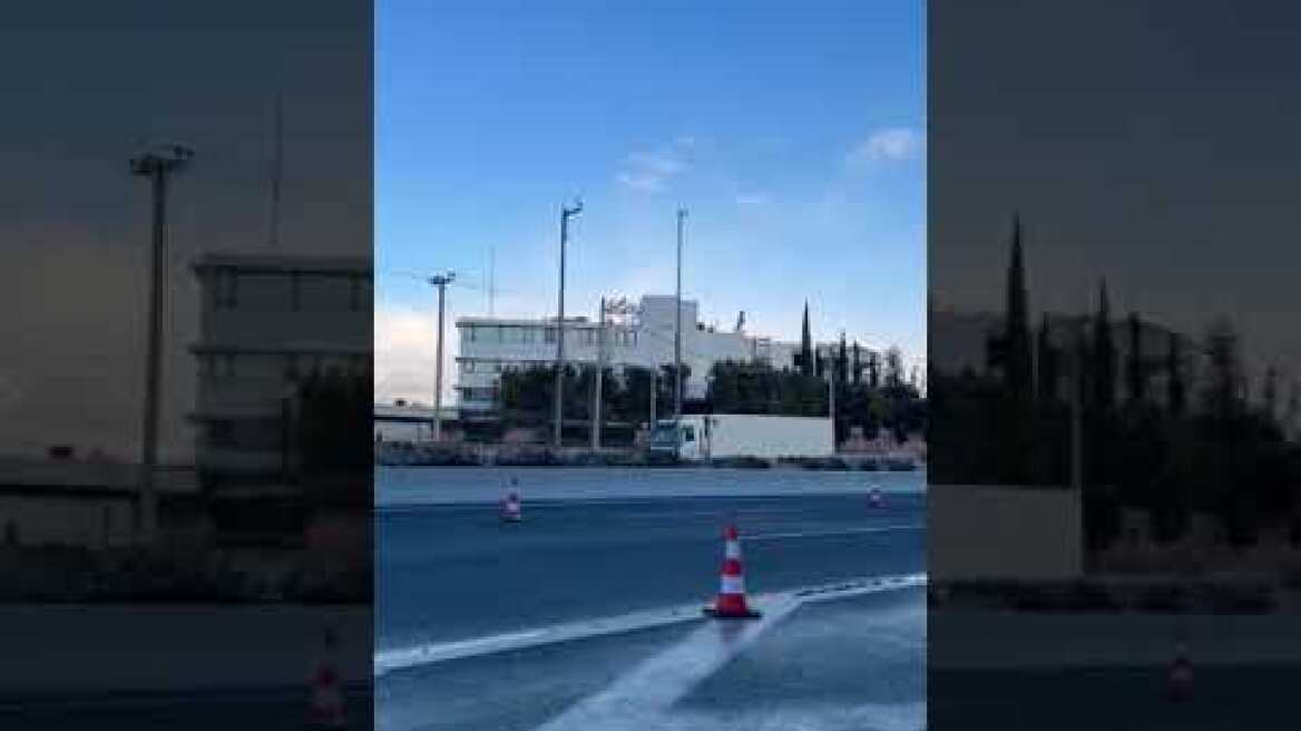 Μπλόκο στα φορτηγά στην Καλυφτάκη