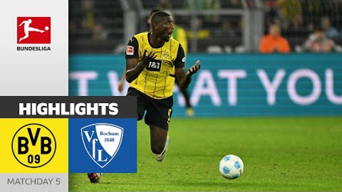 BVB Turns The Game | Borussia Dortmund - VfL Bochum 1848 4-2 | Highlights | MD 5 – Bundesliga '24/25