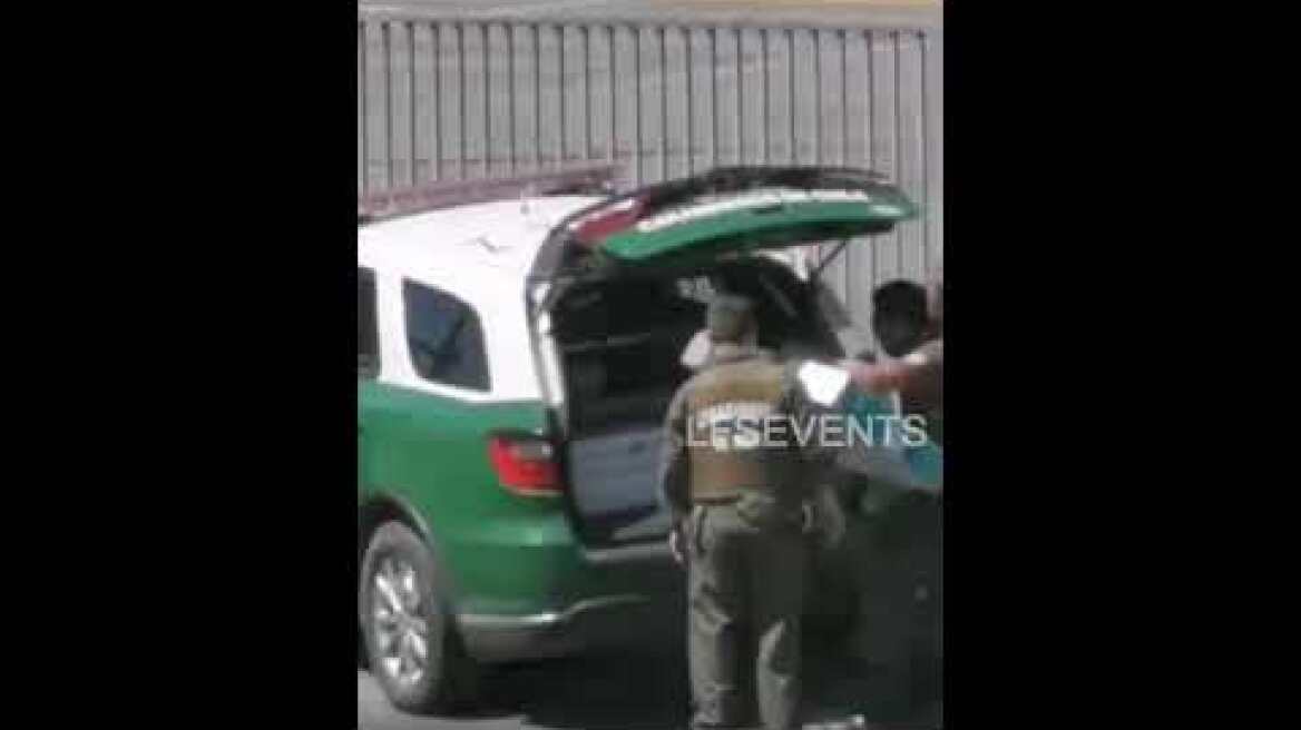 Chilean police stealing supermarkets in Santiago part 5 #CHILE