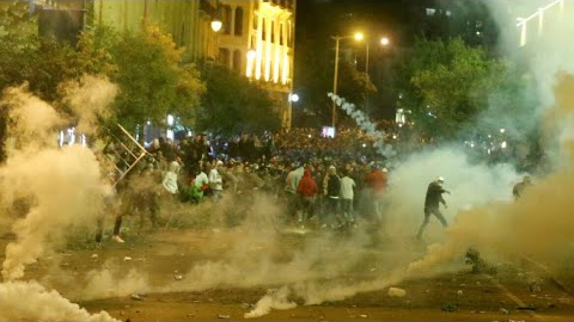 Lebanese army clashes with supporters of Hezbollah, Amal in Beirut