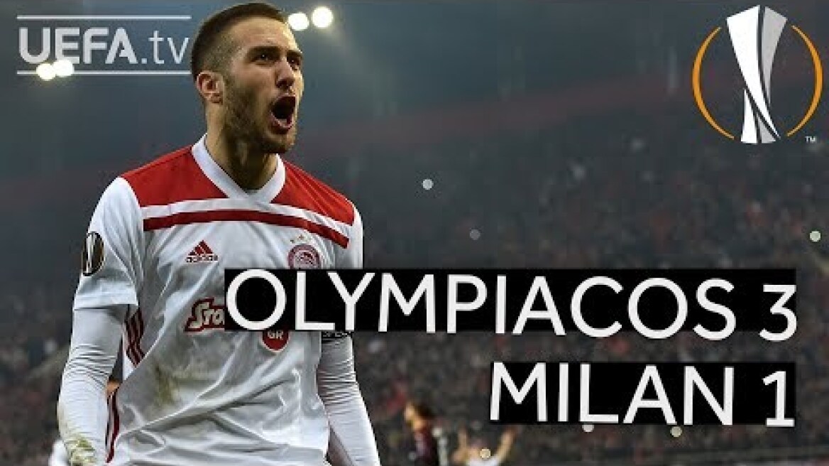 OLYMPIACOS 3-1 MILAN #UEL HIGHLIGHTS