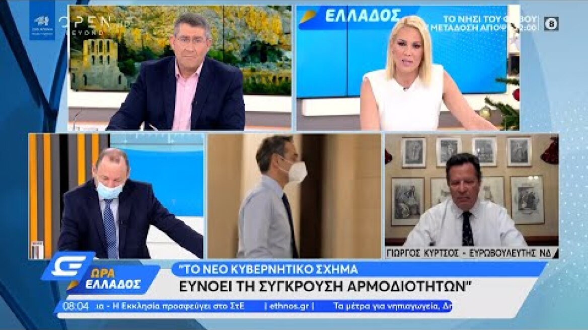 Αθηναγόρας Δικαιάκος: Θα ανοίξουμε τους ναούς κανονικά | Ώρα Ελλάδος 5/1/2021 | OPEN TV