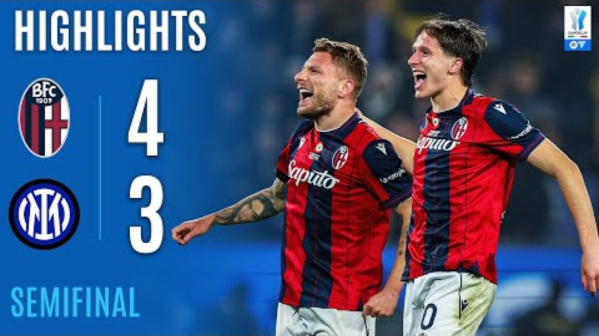 BOLOGNA-INTER 4-3 AP | HIGHLIGHTS | Immobile's penalty seals the win | EA SPORTS FC Supercup 2025/26