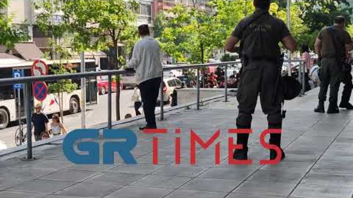 Συγκέντρωση συμπαράστασης των συλληφθέντων από τα επεισόδια στο ΑΠΘ