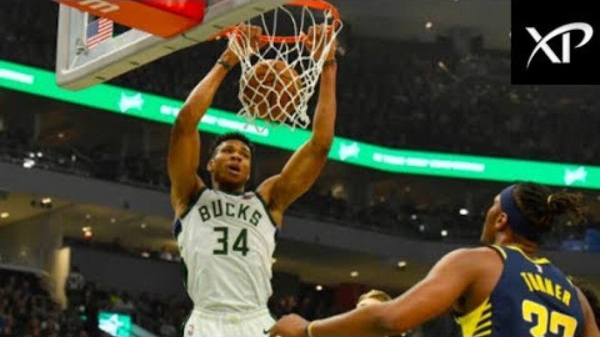 Indiana Pacers vs Milwaukee Bucks - Full Game Highlights | 2019 NBA Season