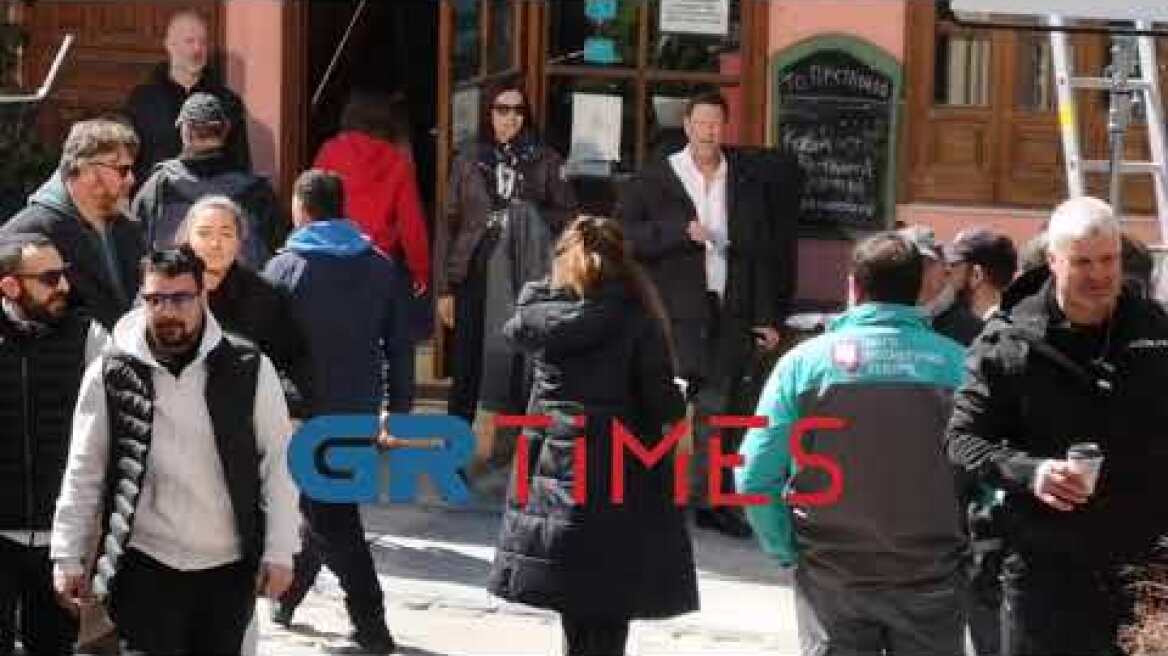 Γυρίσματα της ταινίας Bricklayer στην Άνω Πόλη