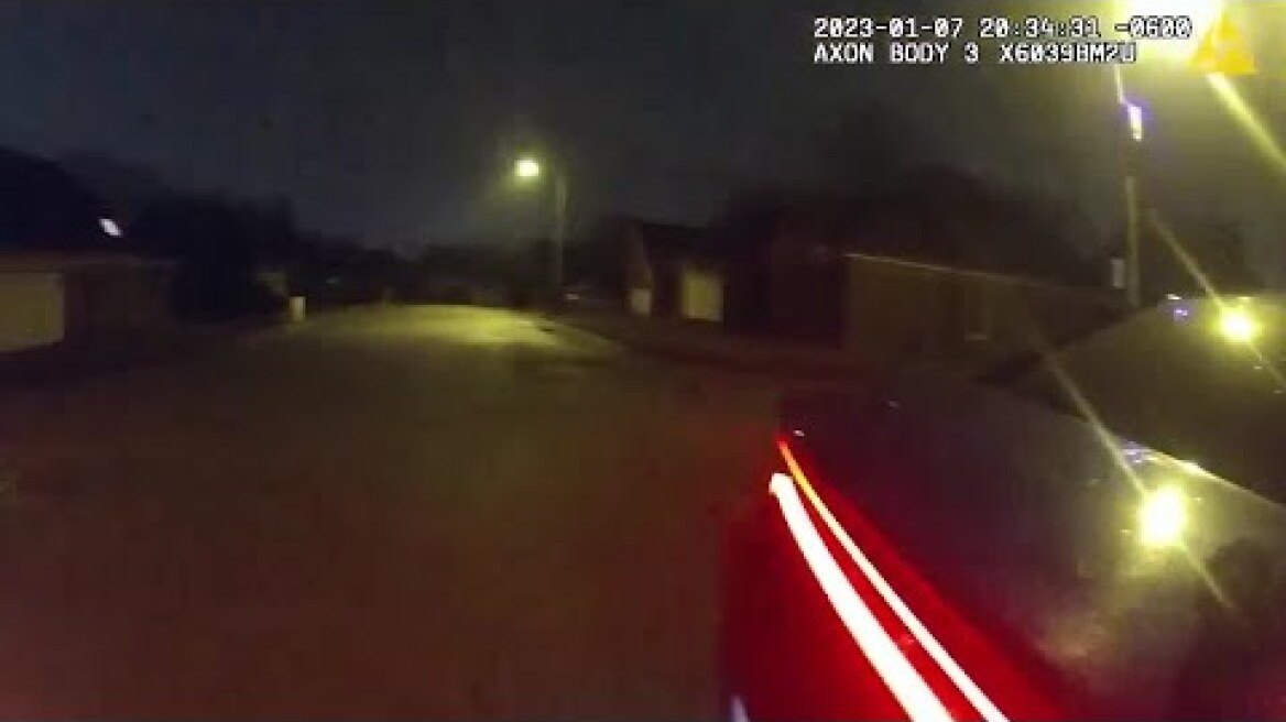 Body camera footage shows Tyre Nichols interaction with Memphis police