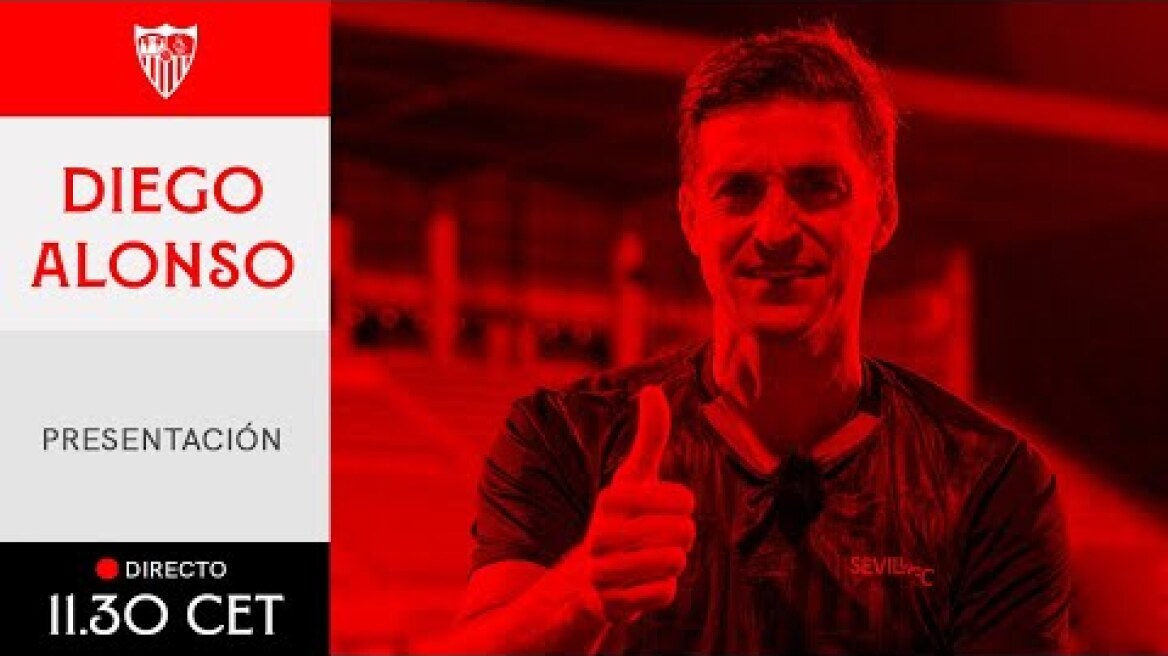 Presentación oficial de Diego Alonso. EN DIRECTO 📡