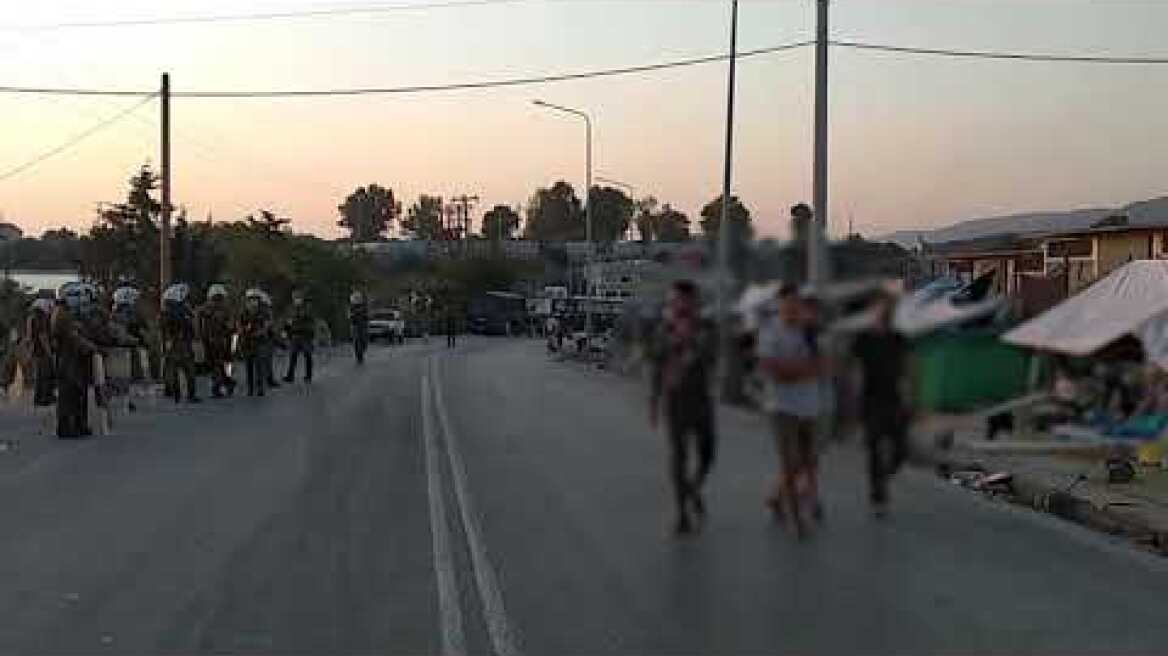 Αστυνομική επιχείρηση στη Λέσβο 2