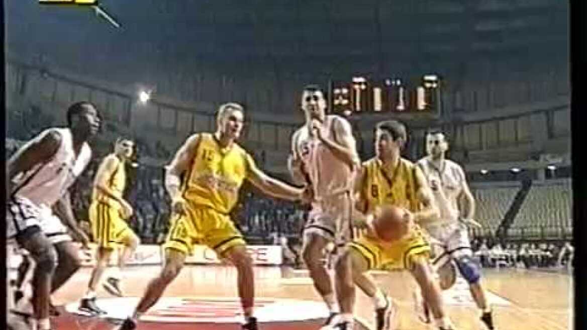 1998-99 ΠΑΟΚ-ΑΡΗΣ 83-50 (ΚΥΠΕΛΛΟ)