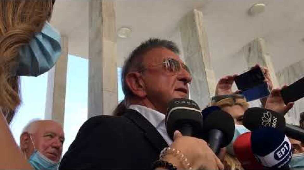 Κηδεία Βοσκόπουλου - Δηλώσεις Παπαργυρόπουλου