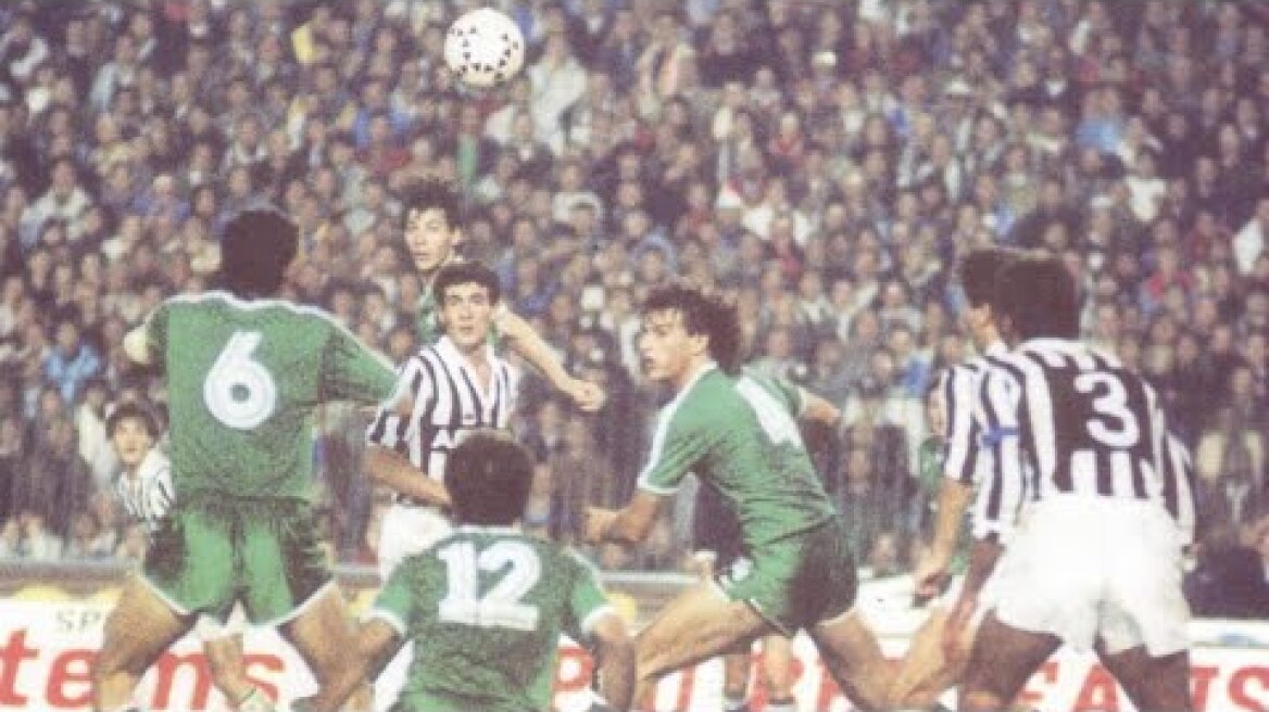 JUVENTUS - ΠΑΝΑΘΗΝΑΪΚΟΣ 1987/88