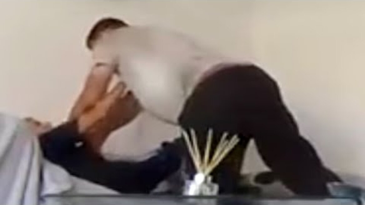 Thug, 40, Caught On CCTV Strangling Girlfriend While Screaming, 'You're Going To Die in My Hands'