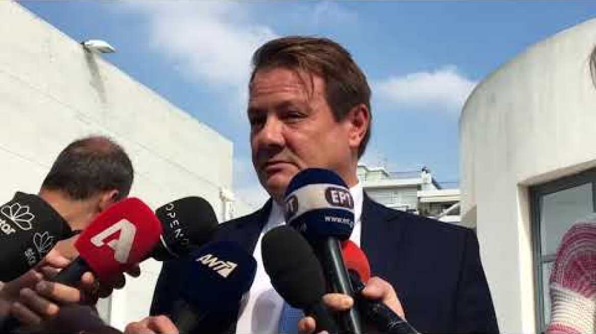 Επίθεση με βιτριόλι: Δήλωση Απόστολου Λύτρα