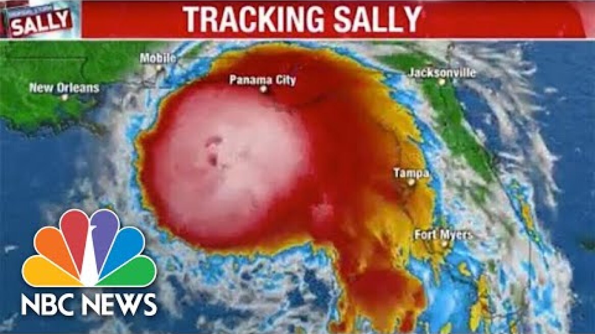 Live: Tracking Hurricane Sally As It Approaches Gulf Coast | NBC News