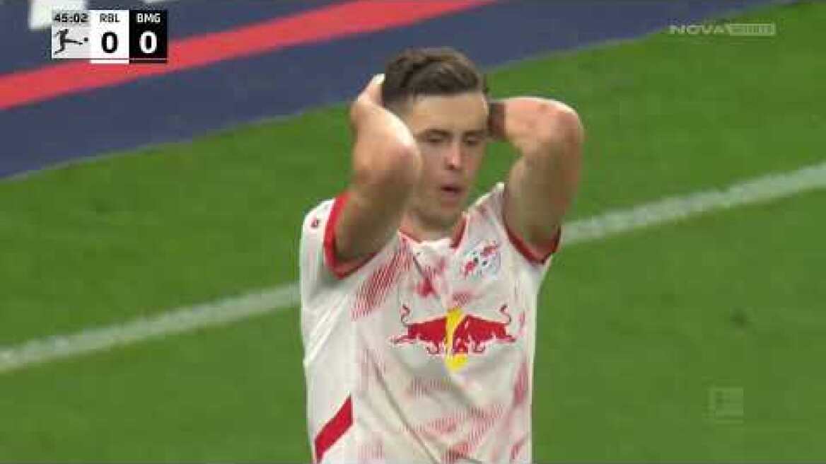 Λειψία - Γκλάντμπαχ: 0-0 (MD 10, 09/11/2024)