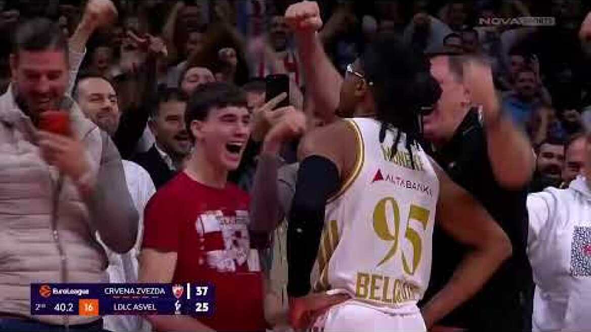 Euroleague: Επέστρεψε στις νίκες ο Παναθηναϊκός και ανέβηκε στο 5-2 όπως και οι Ζάλγκιρις και Ερυθρός Αστέρας Ερυθρός Αστέρας - Βιλερμπάν: 79-65 (MD 7, 28/10/2025)