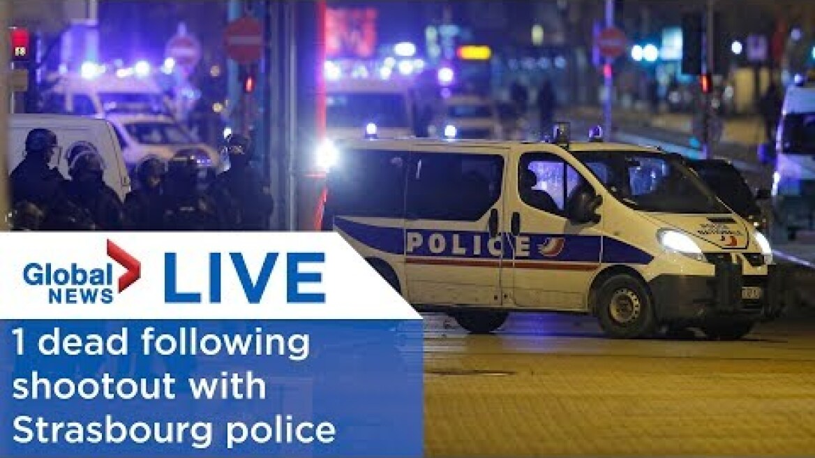 LIVE: Strasbourg police shootout leaves 1 dead