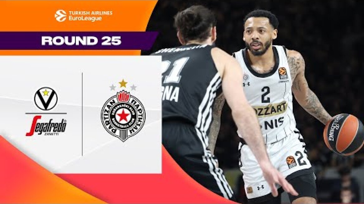 Virtus - Partizan | RS Round 25 Highlights | 2024-25 Turkish Airlines EuroLeague