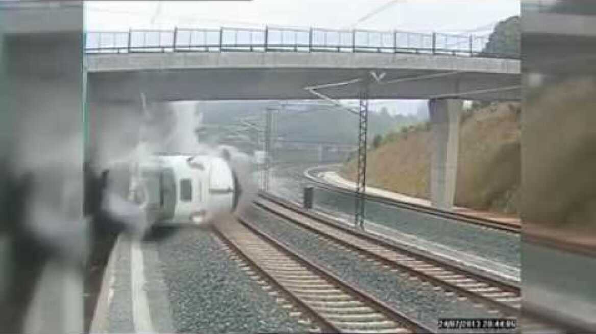 Así descarriló el Alvia 04155