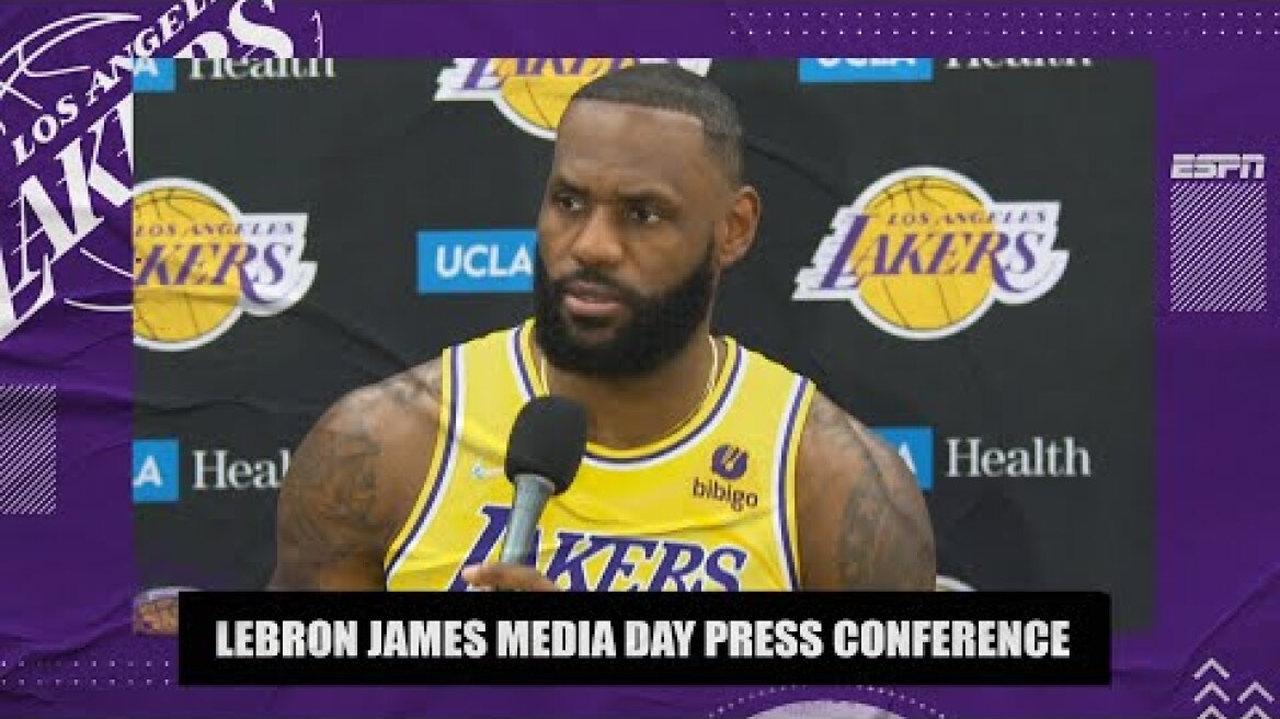 LeBron James Media Day Interview: Russell Westbrook will be 'as dynamic as he's always been'