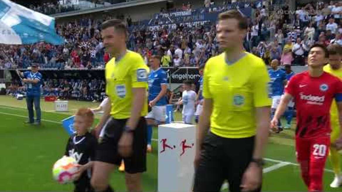 Χόφενχαϊμ-Άιντραχτ Φρανκφούρτης: 3-1 (MD 31, 06/05/2023)