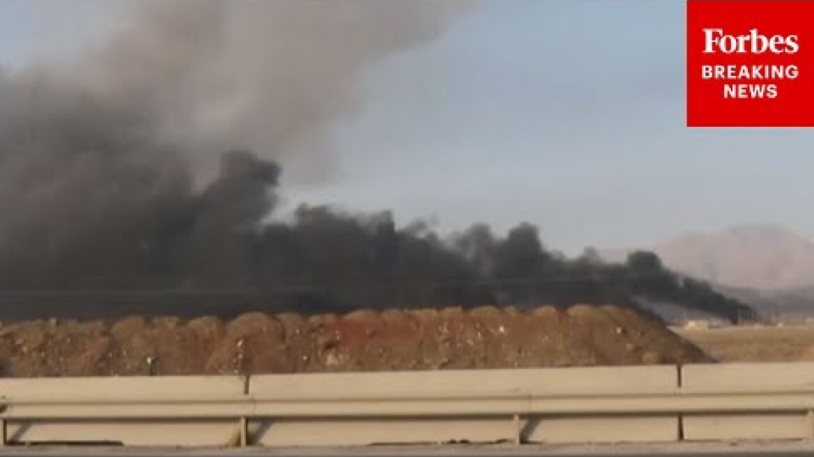 Footage From Iran Shows Aftermath Of Israeli Strikes On Natanz Nuclear Facility