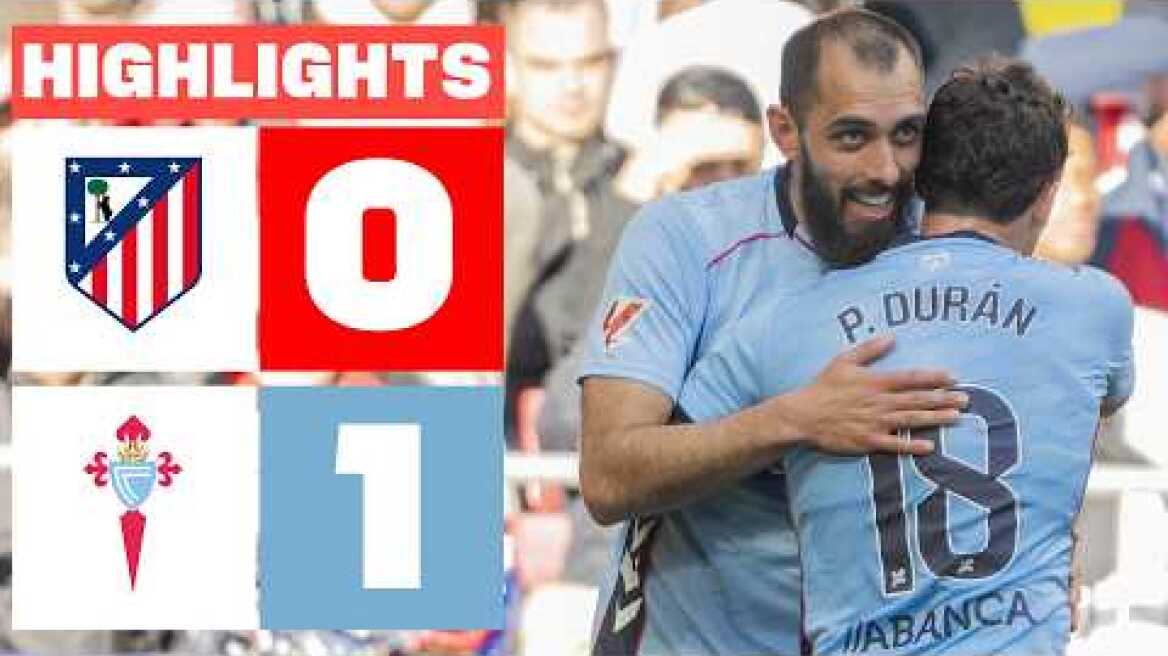 ATLÉTICO DE MADRID 0 - 1 CELTA | RESUMEN LALIGA EA SPORTS