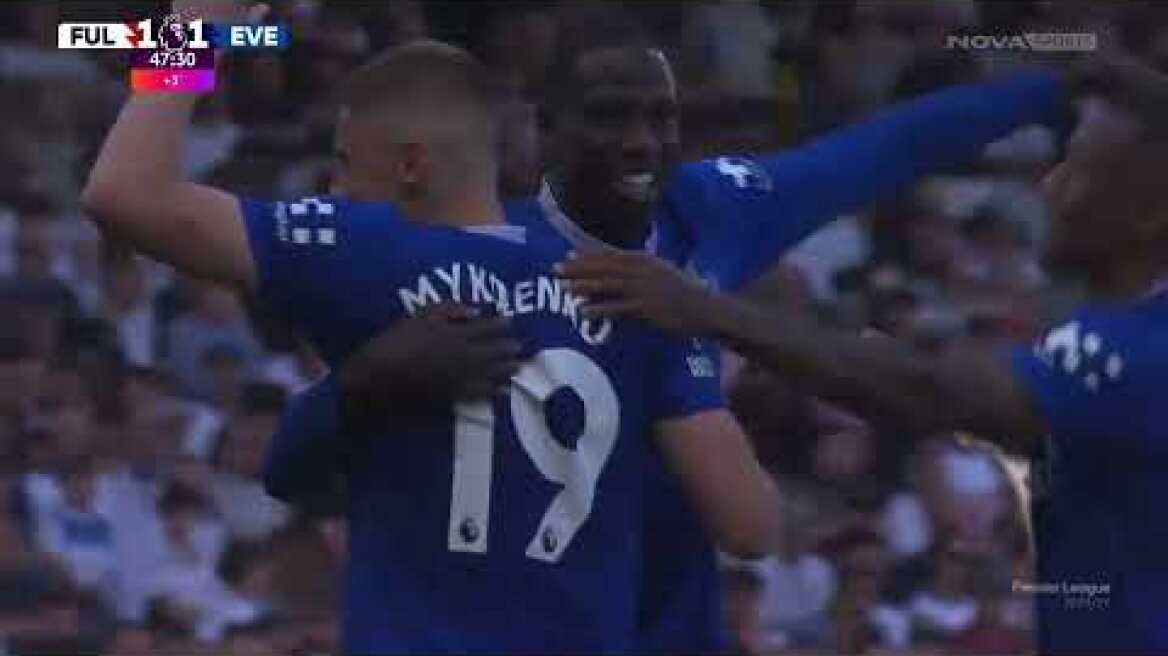 Φούλαμ - Έβερτον: 1-3 (MD 36, 10/05/2025)