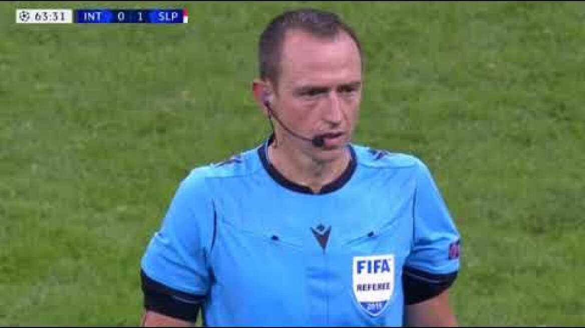 Olayinka Goal - Inter vs Slavia Praha 0-1