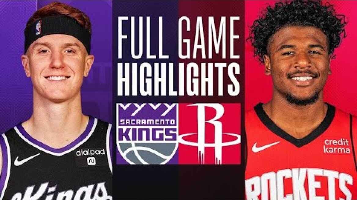Houston Rockets vs Sacramento Kings Full Game Highlights | Nov 6 | NBA Regular Season 2023