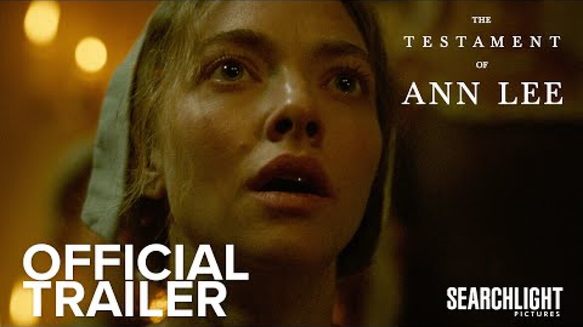 THE TESTAMENT OF ANN LEE | Official Trailer | Searchlight Pictures