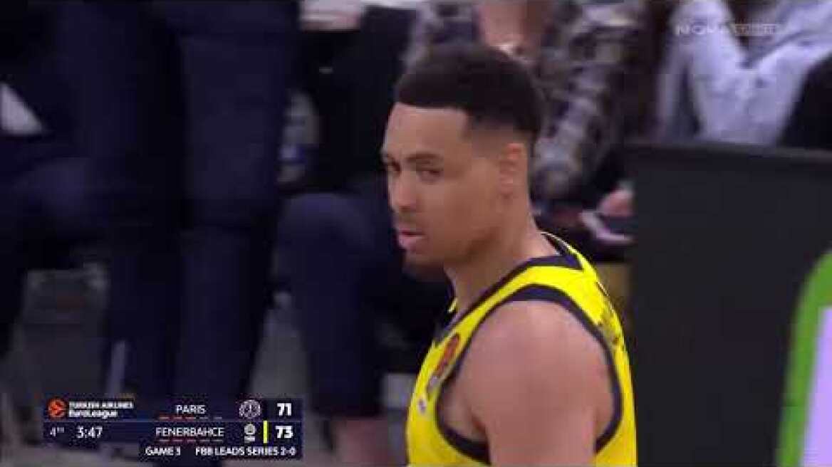 Παρί – Φενέρμπαχτσε: 88-98 (MD3 Playoffs, 29/04/2025)