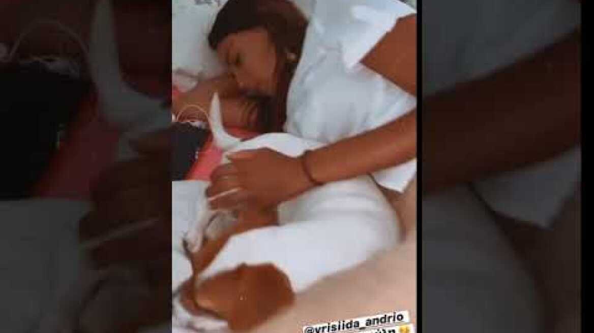 Στο νοσοκομείο η Βρισηίδα Ανδριώτου