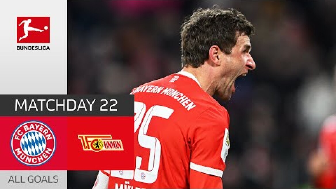 FCB Set a Sign in Title Race! | FC Bayern München - Union Berlin 3-0 | MD 22 – Bundesliga 2022/23