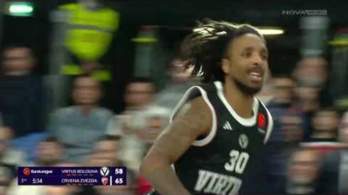 Βίρτους Μπολόνια - Ερυθρός Αστέρας: 93-102 (MD 24, 23/1/26)