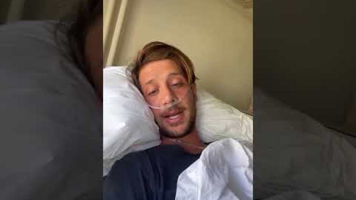 Ηλίας Μπογδάνος: Ενημερώνει το κοινό του για την κατάσταση της υγείας του μέσα από το νοσοκομείο