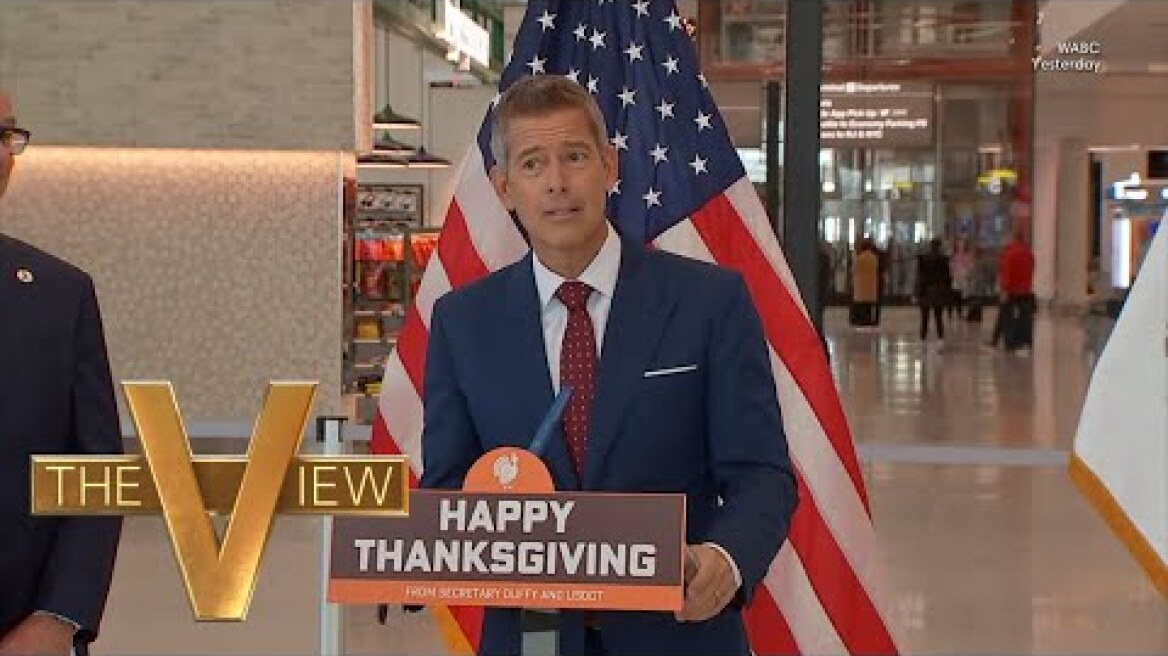 Transportation Sec Sean Duffy: Stop Wearing PJs On Planes | The View