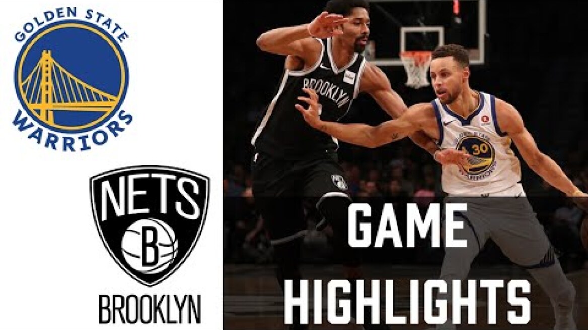 Golden State Warriors vs Brooklyn Nets Game Highlights | NBA 2021 Season | December 22nd 2020