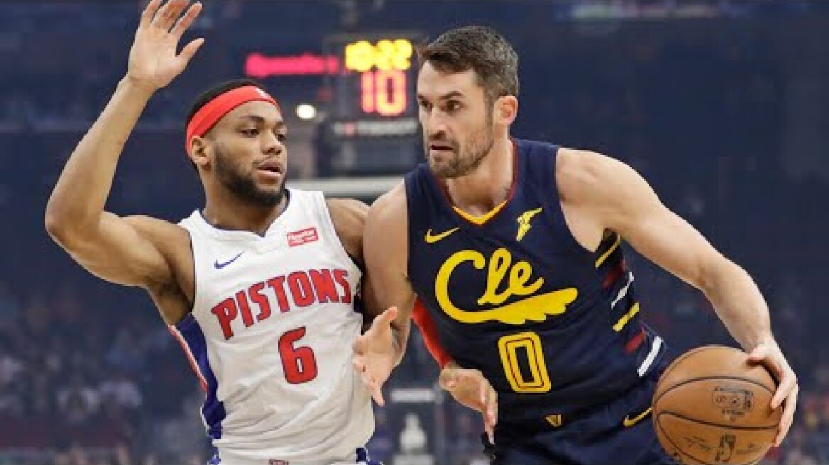 Detroit Pistons Vs Cleveland Cavaliers - Full Game Highlights