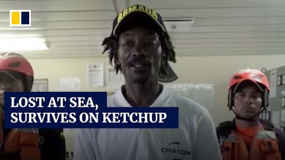 Man lost at sea lives on a bottle of ketchup for 24 days