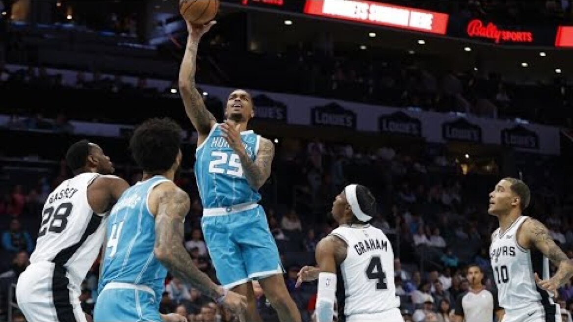 San Antonio Spurs vs Charlotte Hornets - Full Game Highlights | February 15, 2023 | 2022-23 Season