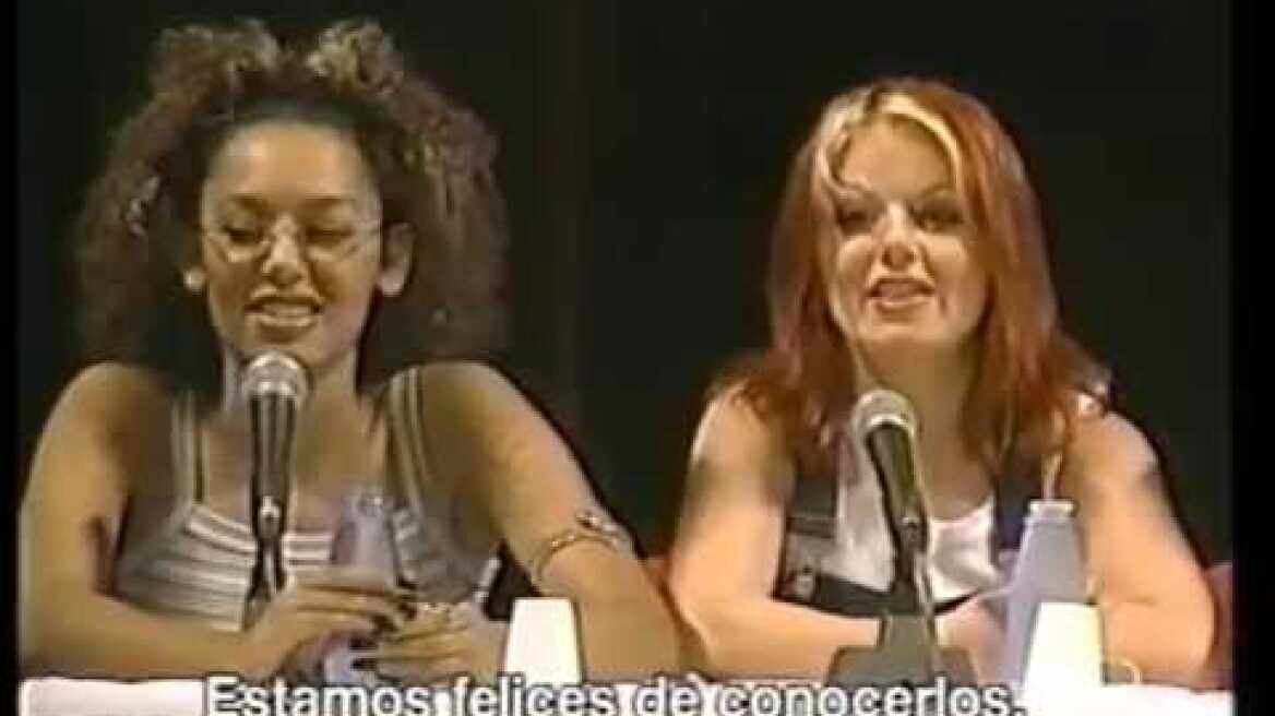 Spice Girls No Brasil - Press Conference December 1997