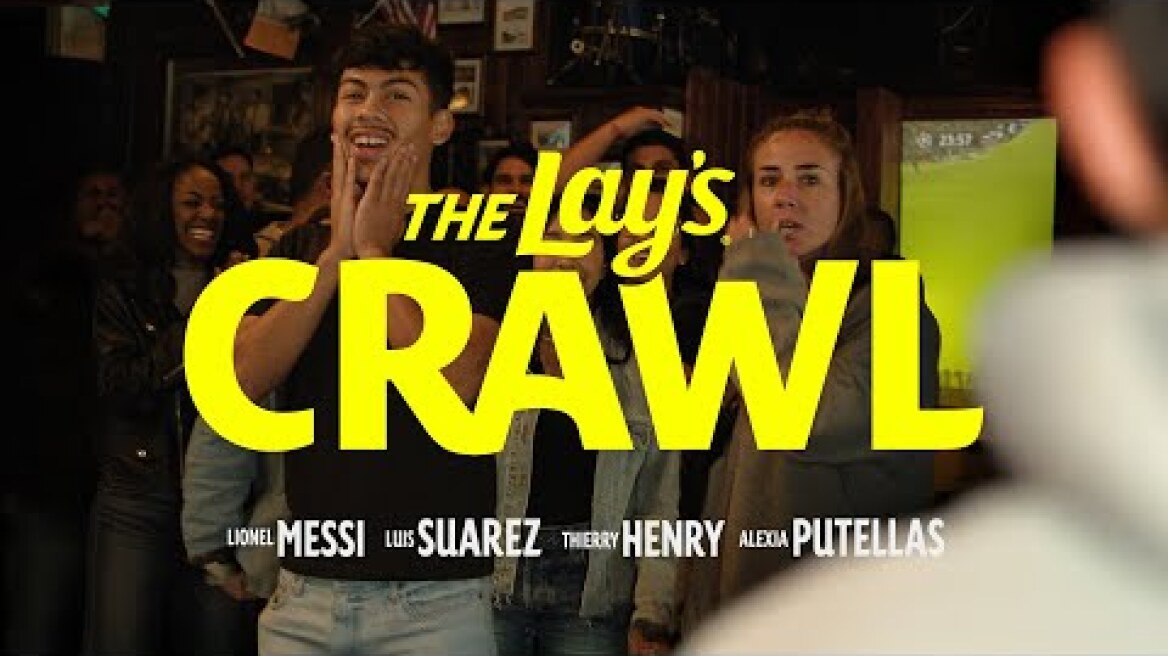 The Lay’s Crawl with Thierry Henry, Leo Messi, Alexia Putellas and Luis Suárez