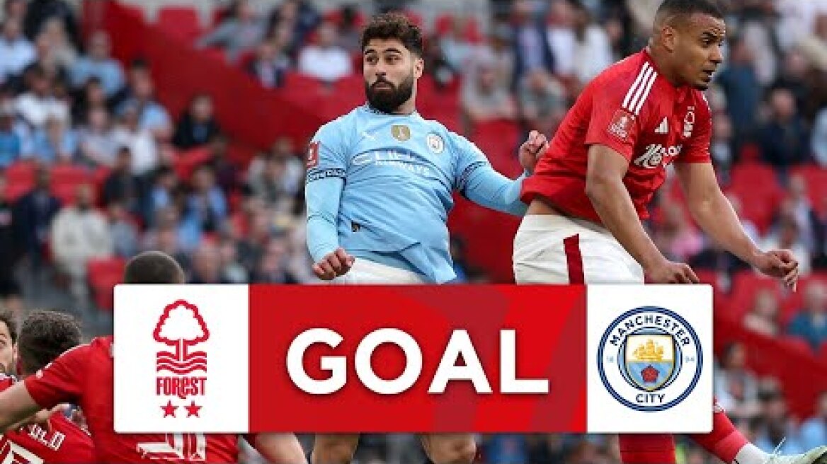 GOAL | Josko Gvardiol | Nottingham Forest 0-2 Manchester City | Emirates FA Cup 2024-25