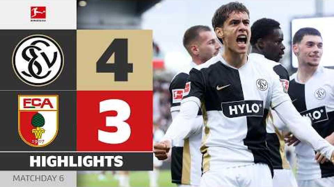 Seven-Goal THRILLER! | SV ELVERSBERG - FC AUGSBURG | Highlights | Matchday 6 – Bundesliga 2026/27