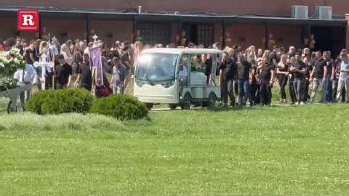 Povorka na sahrani Tijane Radonjić u Novom Sadu