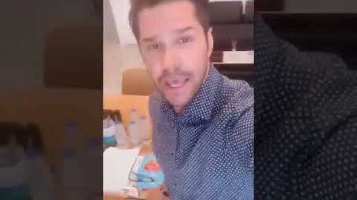 Ο Γιώργος Τσαλίκης περιγράφει πως κινδύνευσε στη Ρόδο