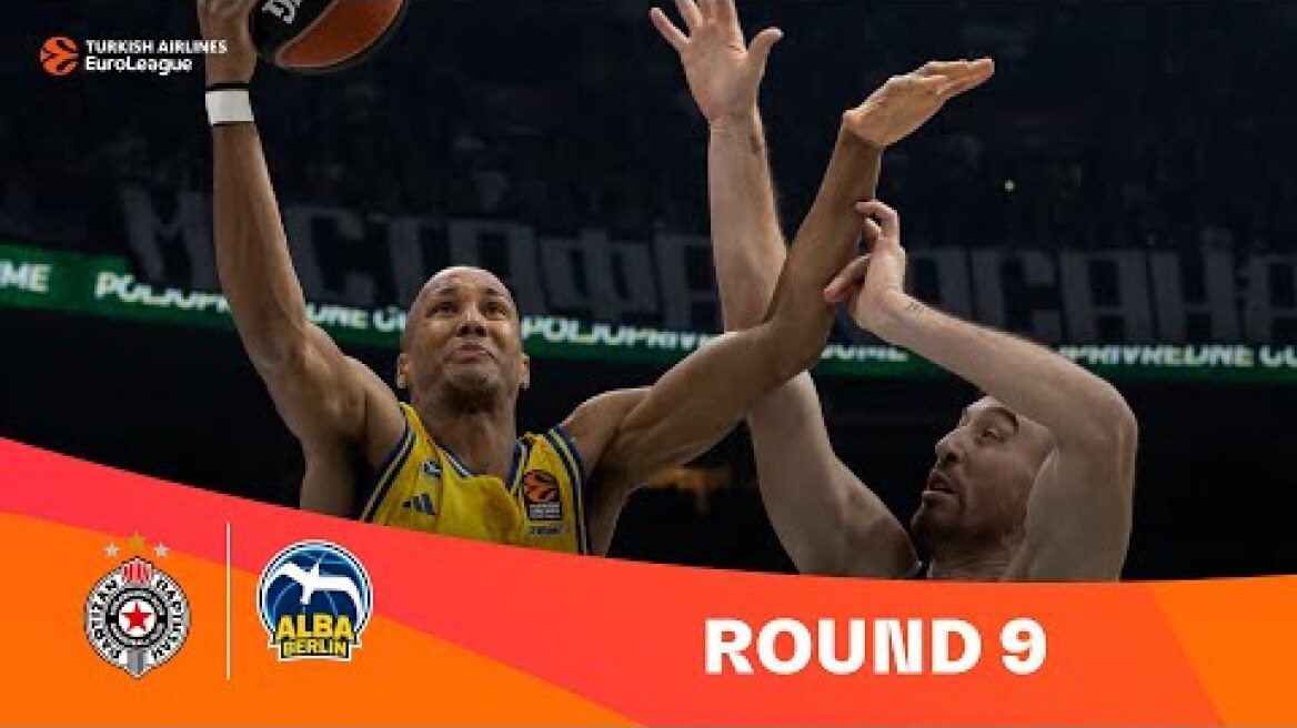 Partizan Mozzart Bet Belgrade-ALBA Berlin | Round 9 Highlights | 2023-24 Turkish Airlines EuroLeague